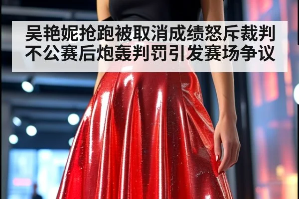 吴艳妮抢跑被取消成绩怒斥裁判不公赛后炮轰判罚引发赛场争议